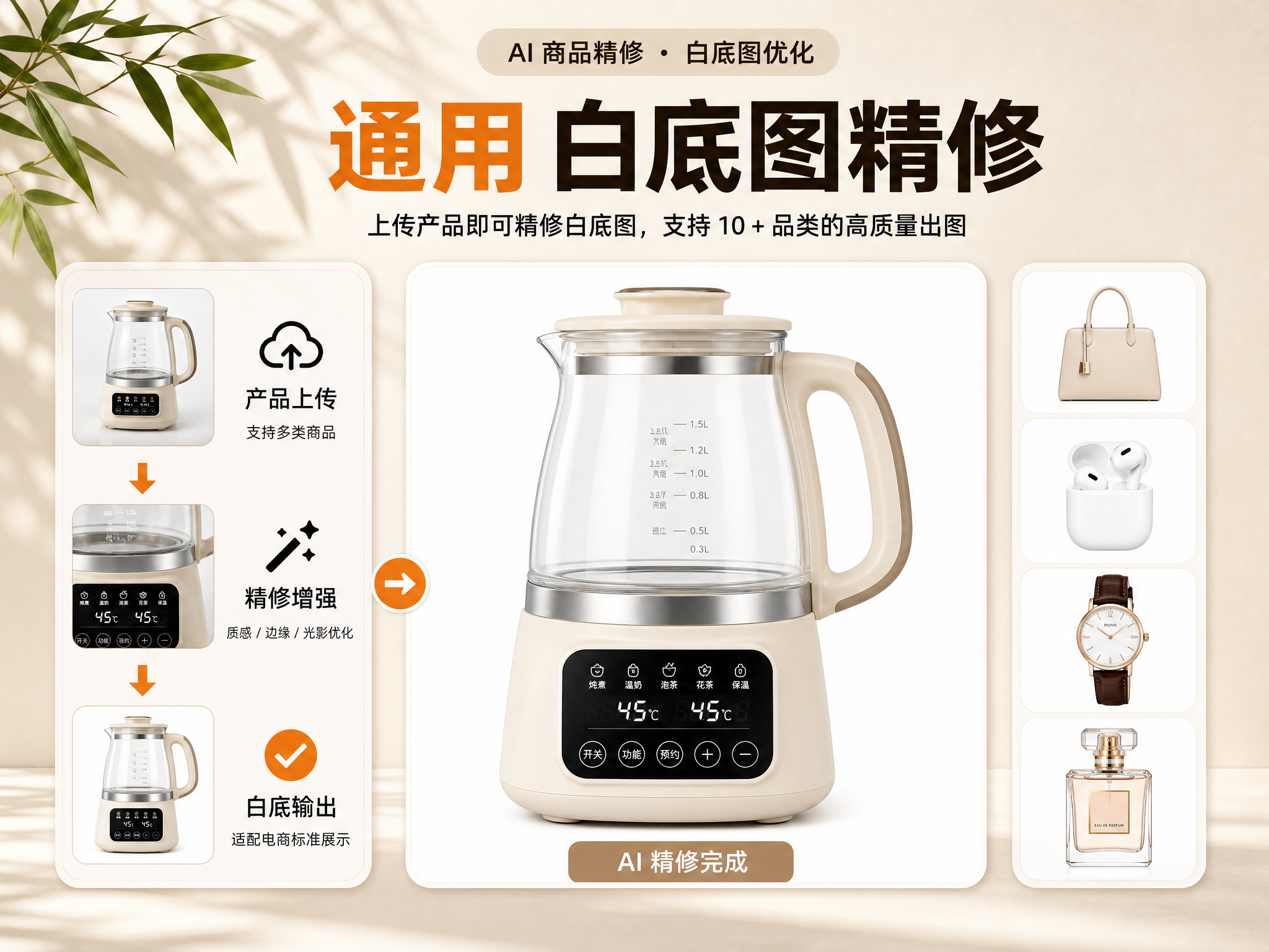 通用白底图精修